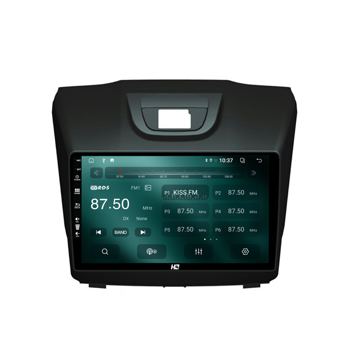 Navigatie HUB64 Isuzu D-MAX (2015+), 2GB RAM, Android, GPS, Wi-FI, Carplay, Android Auto, USB, Bluetooth, Radio, Waze, Touchscreen, 9 inch