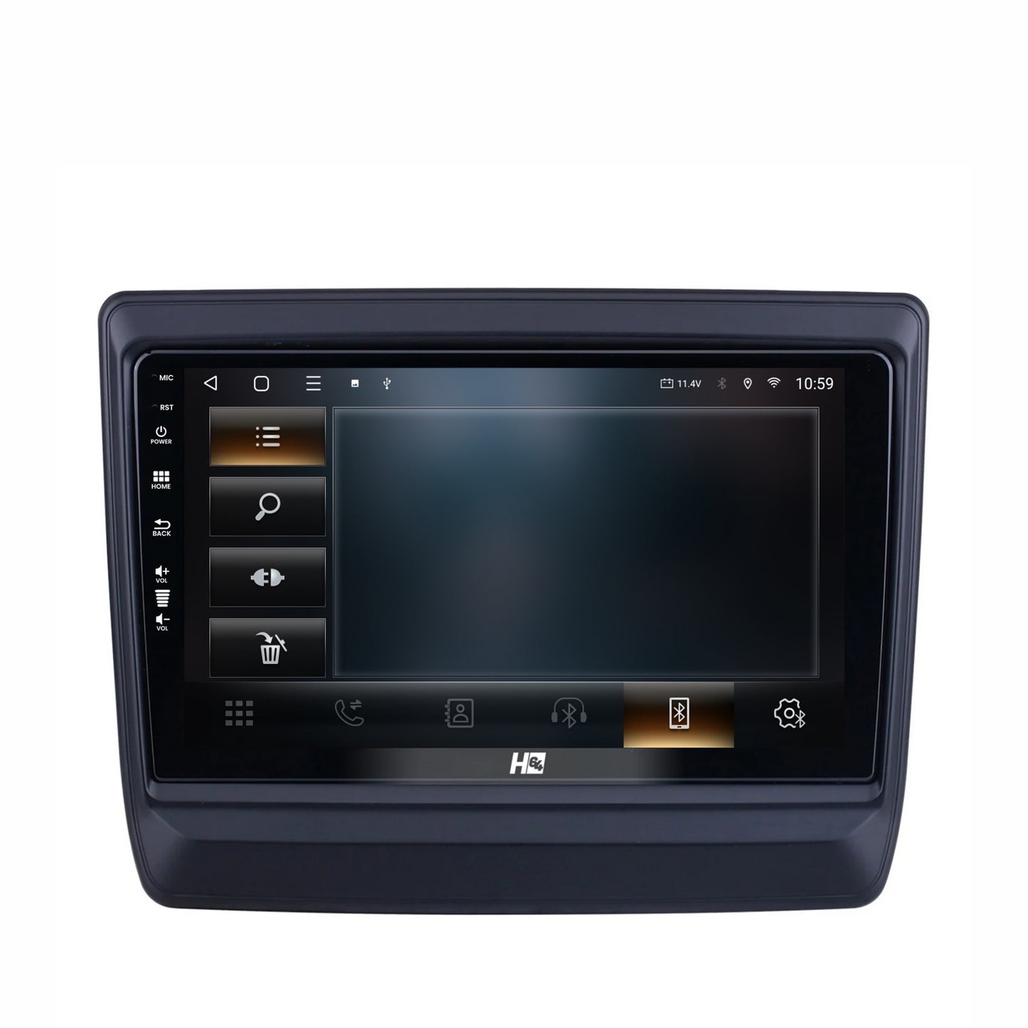 Navigatie HUB64 Isuzu D-MAX (2020+), 4GB RAM, Android, Quadcore, DSP, GPS, Wi-FI, Carplay, Android Auto, USB, Bluetooth, Waze, Touchscreen, 9 inch