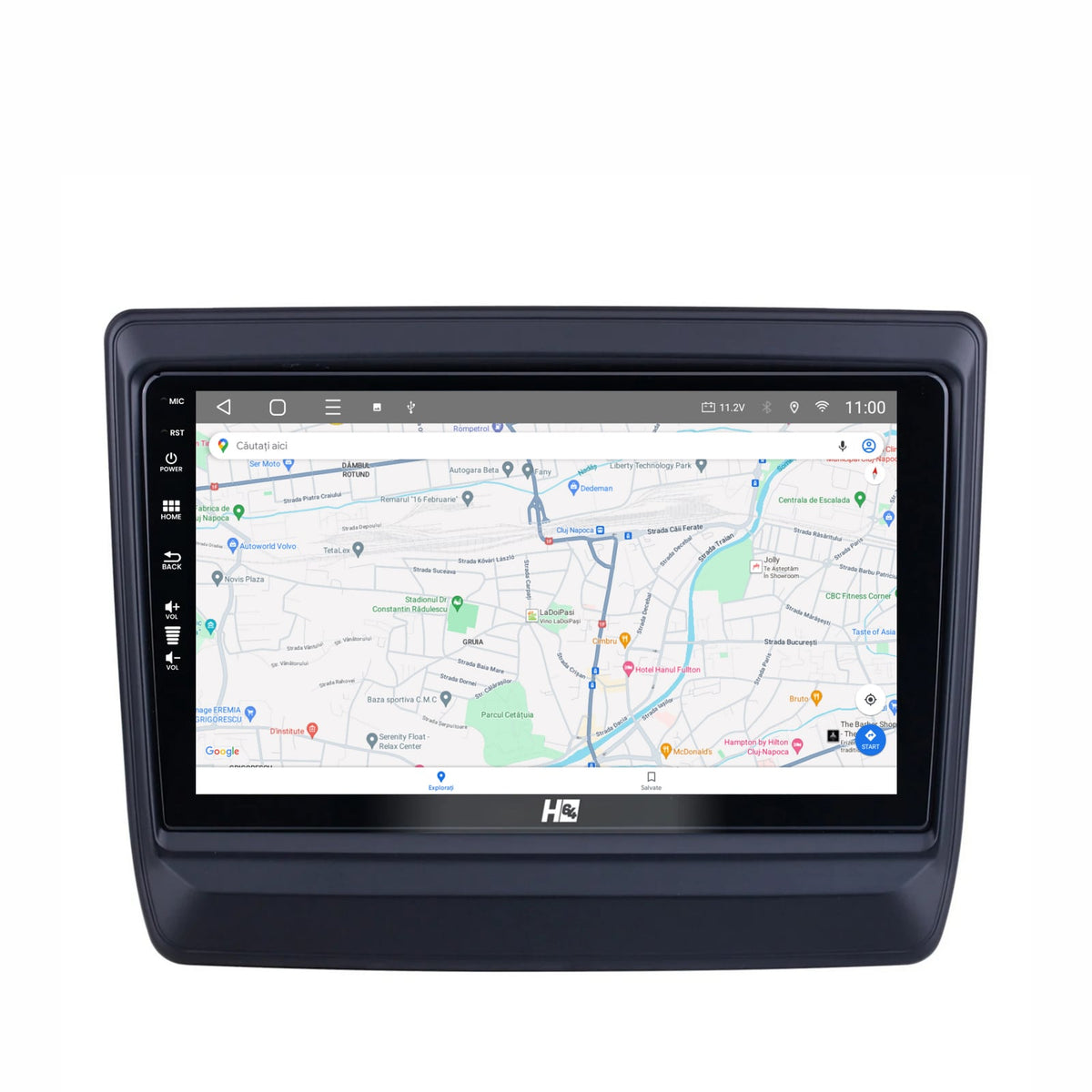 Navigatie HUB64 Isuzu D-MAX (2020+), 8GB RAM, Android, Octacore, Slot Sim 4G, DSP, GPS, Wi-FI, Carplay, Android Auto, USB, Bluetooth, Waze, Touchscreen, 9 Inch