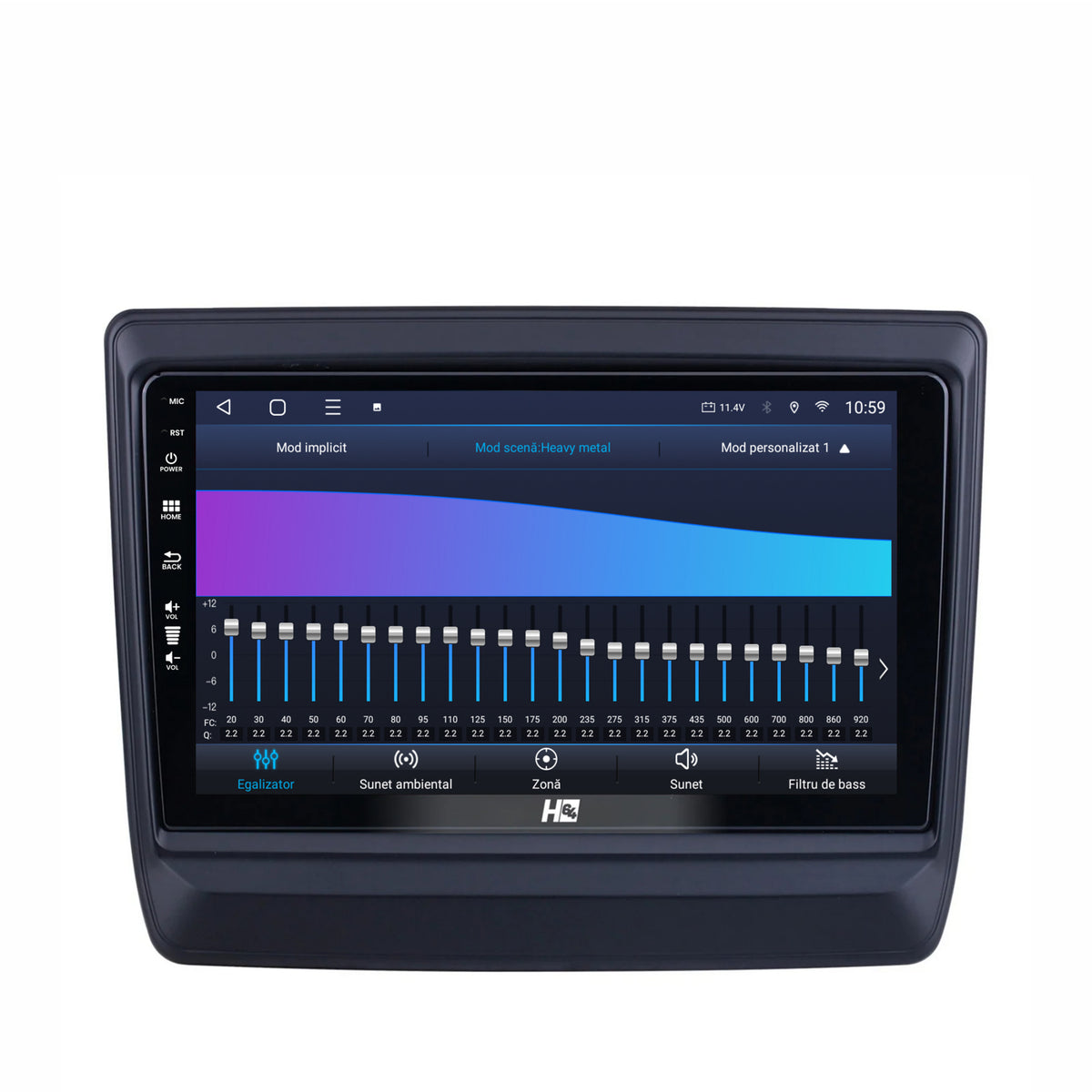 Navigatie HUB64 Isuzu D-MAX (2020+), 8GB RAM, Android, Octacore, Slot Sim 4G, DSP, GPS, Wi-FI, Carplay, Android Auto, USB, Bluetooth, Waze, Touchscreen, 9 Inch