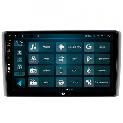 Navigatie HUB64 Iveco Daily (2006-2014), 8GB RAM, Android, Octacore, Slot Sim 4G, DSP, GPS, Wi-FI, Carplay, Android Auto, USB, Bluetooth, Waze, Touchscreen, 9 Inch
