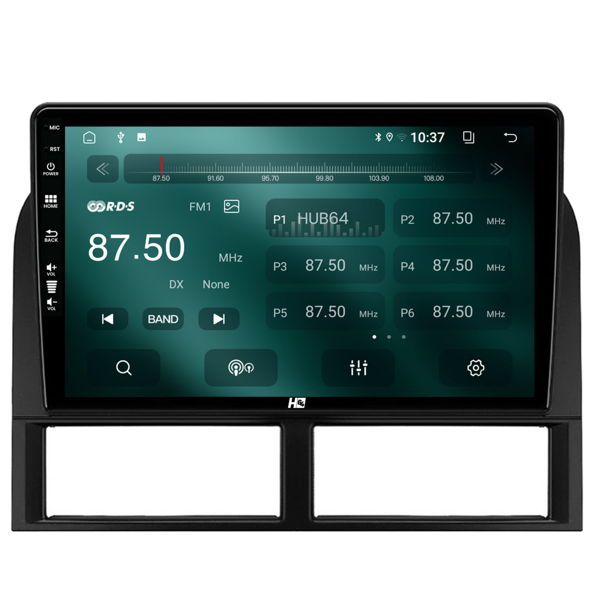 Navigatie HUB64 Jeep Grand Cherokee(1998-2004), 2GB RAM, Android, GPS, Wi-FI, Carplay, Android Auto, USB, Bluetooth, Radio, Waze, Touchscreen, 9 inch