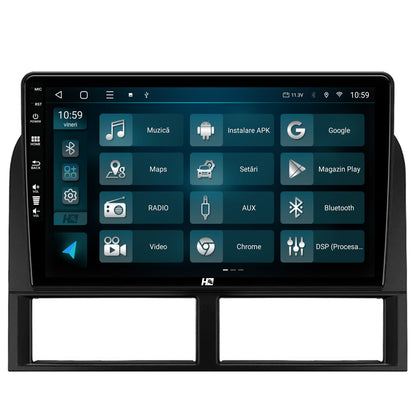 Navigatie HUB64 Jeep Grand Cherokee (1998-2004), 4GB RAM, Android, Quadcore, DSP, GPS, Wi-FI, Carplay, Android Auto, USB, Bluetooth, Waze, Touchscreen, 9 inch