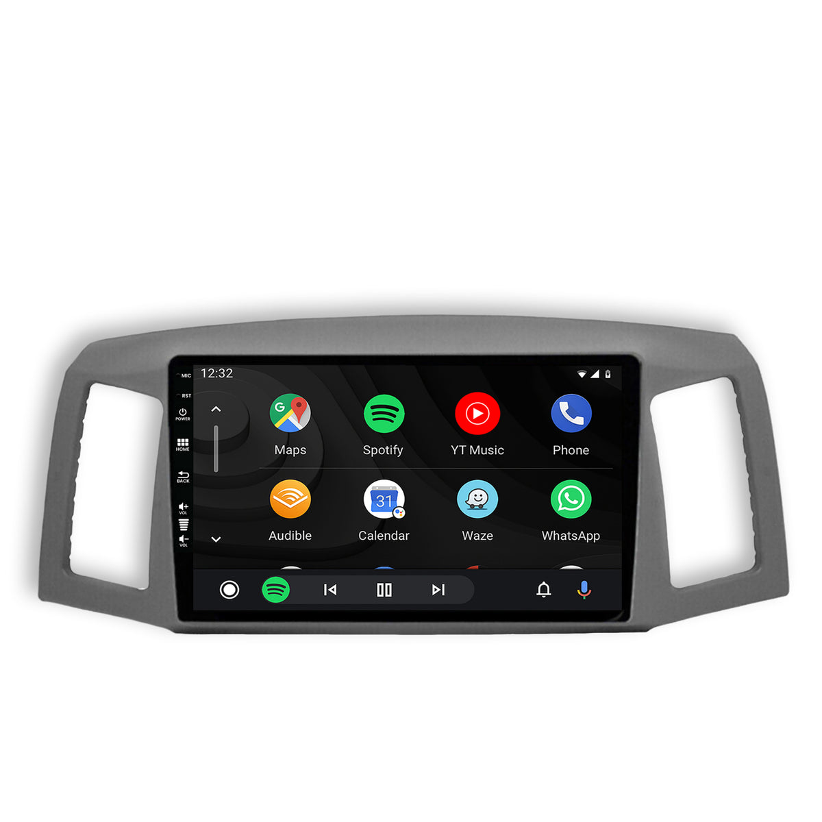Navigatie HUB64 Jeep Grand Cherokee (2004-2007), 4GB RAM, Android, Octacore, Slot Sim 4G, DSP, GPS, Wi-FI, Carplay, Android Auto, USB, Bluetooth, Waze, Touchscreen, 10.1 Inch