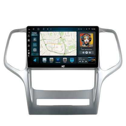 Navigatie HUB64 Jeep Grand Cherokee (2010-2013), 8GB RAM, Android, Octacore, Slot Sim 4G, DSP, GPS, Wi-FI, Carplay, Android Auto, USB, Bluetooth, Waze, Touchscreen, 9 Inch