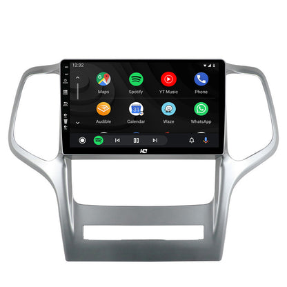 Navigatie HUB64 Jeep Grand Cherokee (2010-2013), 8GB RAM, Android, Octacore, Slot Sim 4G, DSP, GPS, Wi-FI, Carplay, Android Auto, USB, Bluetooth, Waze, Touchscreen, 9 Inch