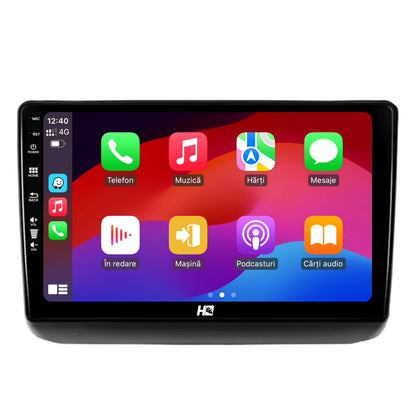 Navigatie HUB64 Jeep Grand Cherokee (2013-2020), 6GB RAM, Android, Octacore, Slot Sim 4G, DSP, GPS, Wi-FI, Carplay, Android Auto, USB, Bluetooth, Waze, Touchscreen, 9 Inch