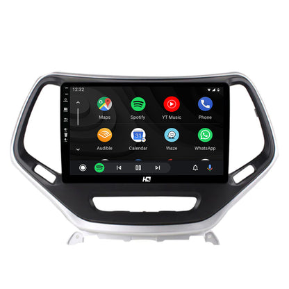 Navigatie HUB64 Jeep Grand Cherokee (2015+), 4GB RAM, Android, GPS, Wi-FI, Carplay, Android Auto, USB, Bluetooth, Radio, Waze, Touchscreen, 10.1 inch
