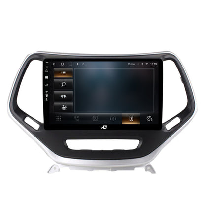 Navigatie HUB64 Jeep Grand Cherokee (2015+), 6GB RAM, Android, Octacore, Slot Sim 4G, DSP, GPS, Wi-FI, Carplay, Android Auto, USB, Bluetooth, Waze, Touchscreen, 10.1 Inch