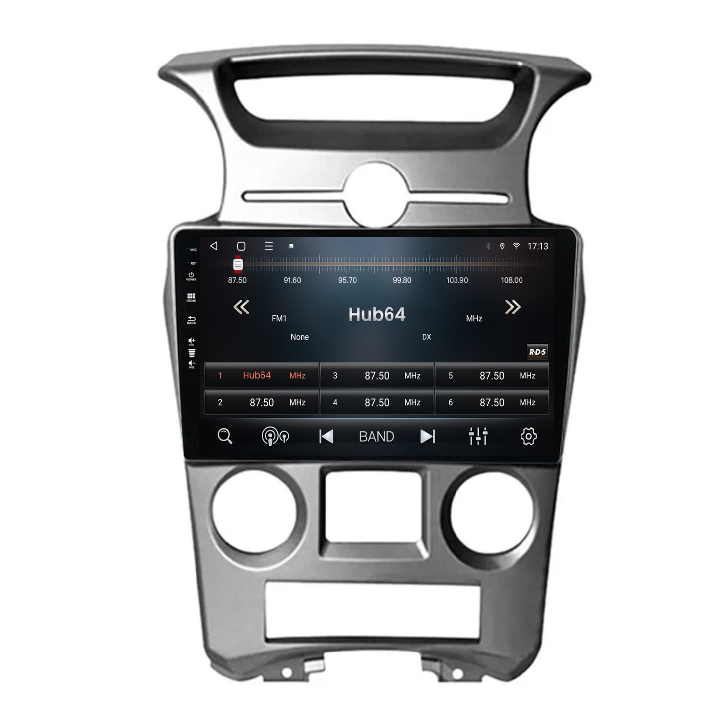 Navigatie HUB64 Kia Carens (2007-2011), 2GB RAM, Android, GPS, Wi-FI, Carplay, Android Auto, USB, Bluetooth, Radio, Waze, Touchscreen, 9 inch