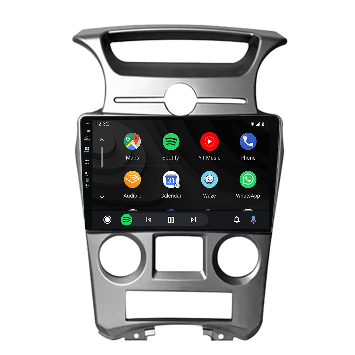 Navigatie HUB64 Kia Carens (2007-2011), 4GB RAM, Android, Quadcore, DSP, GPS, Wi-FI, Carplay, Android Auto, USB, Bluetooth, Waze, Touchscreen, 9 inch