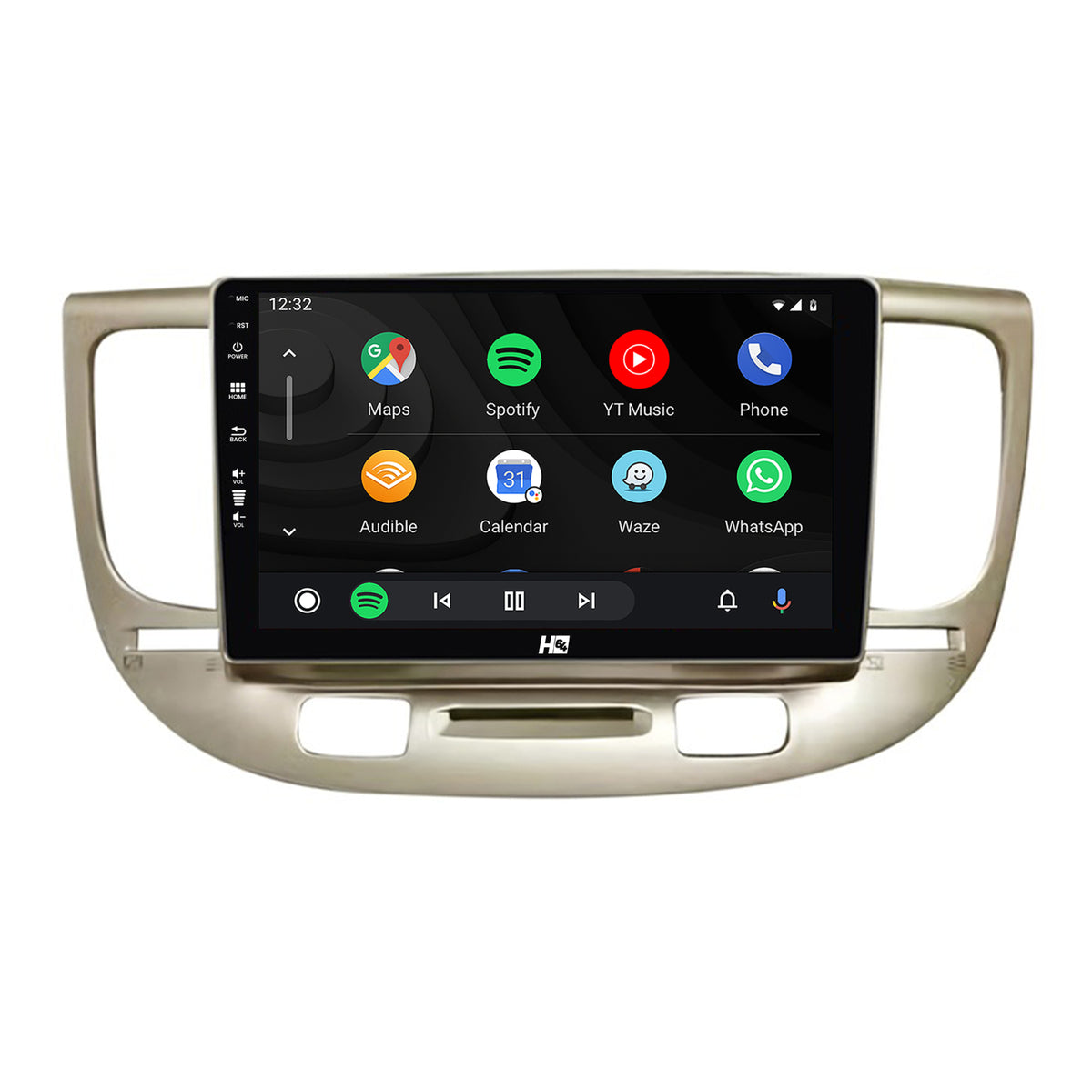 Navigatie HUB64 Kia Rio (2005-2011), 8GB RAM, Android, Octacore, Slot Sim 4G, DSP, GPS, Wi-FI, Carplay, Android Auto, USB, Bluetooth, Waze, Touchscreen, 9 Inch