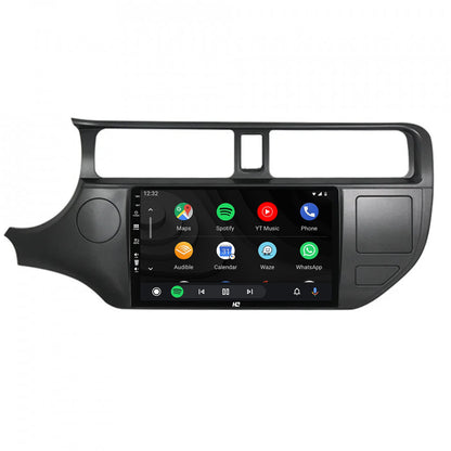 Navigatie HUB64 Kia Rio (2011-2014), 2GB RAM, Android, GPS, Wi-FI, Carplay, Android Auto, USB, Bluetooth, Radio, Waze, Touchscreen, 9 Inch