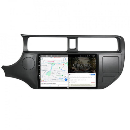 Navigatie HUB64 Kia Rio (2011-2014), 6GB RAM, Android, Octacore, Slot Sim 4G, DSP, GPS, Wi-FI, Carplay, Android Auto, USB, Bluetooth, Waze, Touchscreen, 9 Inch