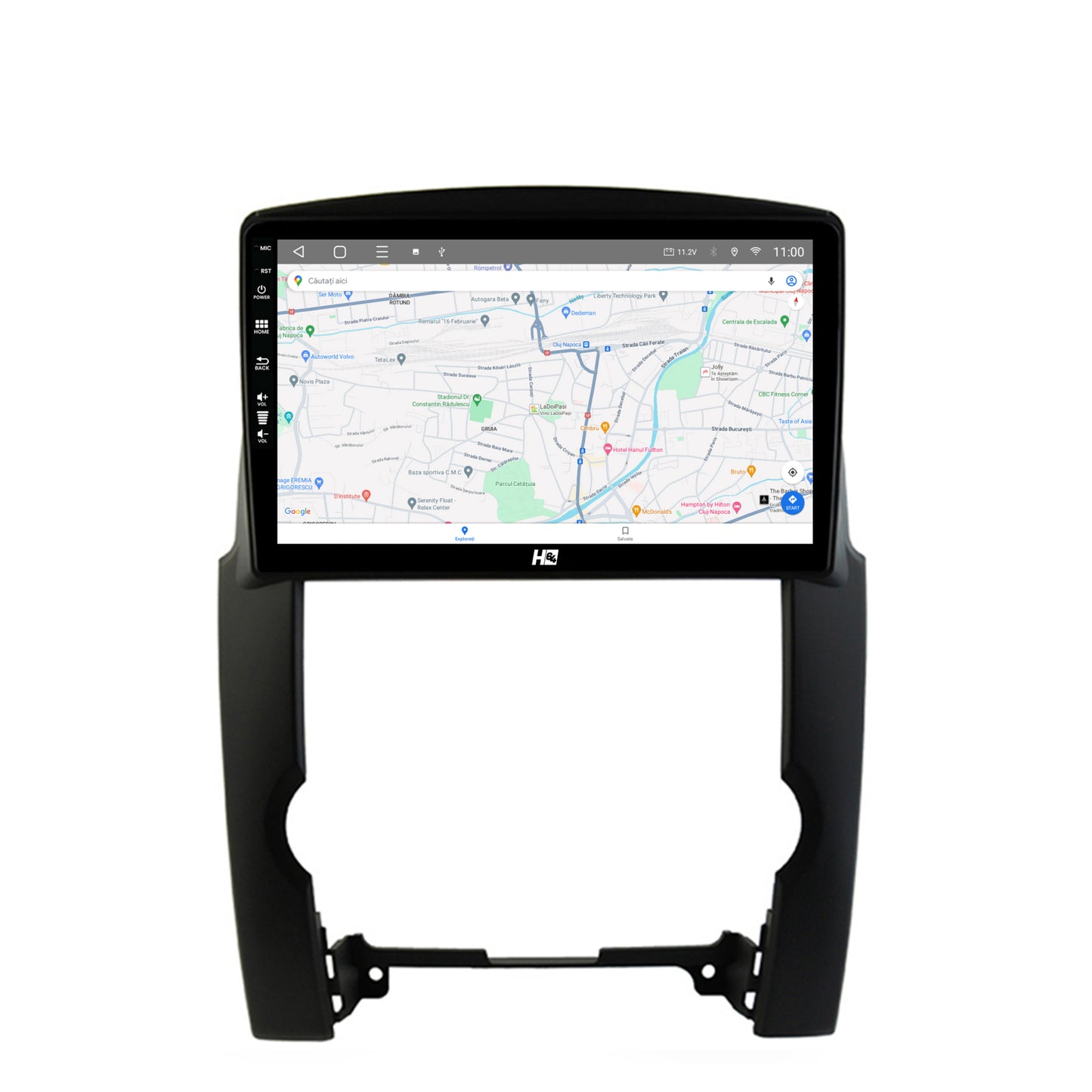 Navigatie HUB64 Kia Sorento (2009-2013), 2GB RAM, Android, GPS, Wi-FI, Carplay, Android Auto, USB, Bluetooth, Radio, Waze, Touchscreen, 10.1 inch