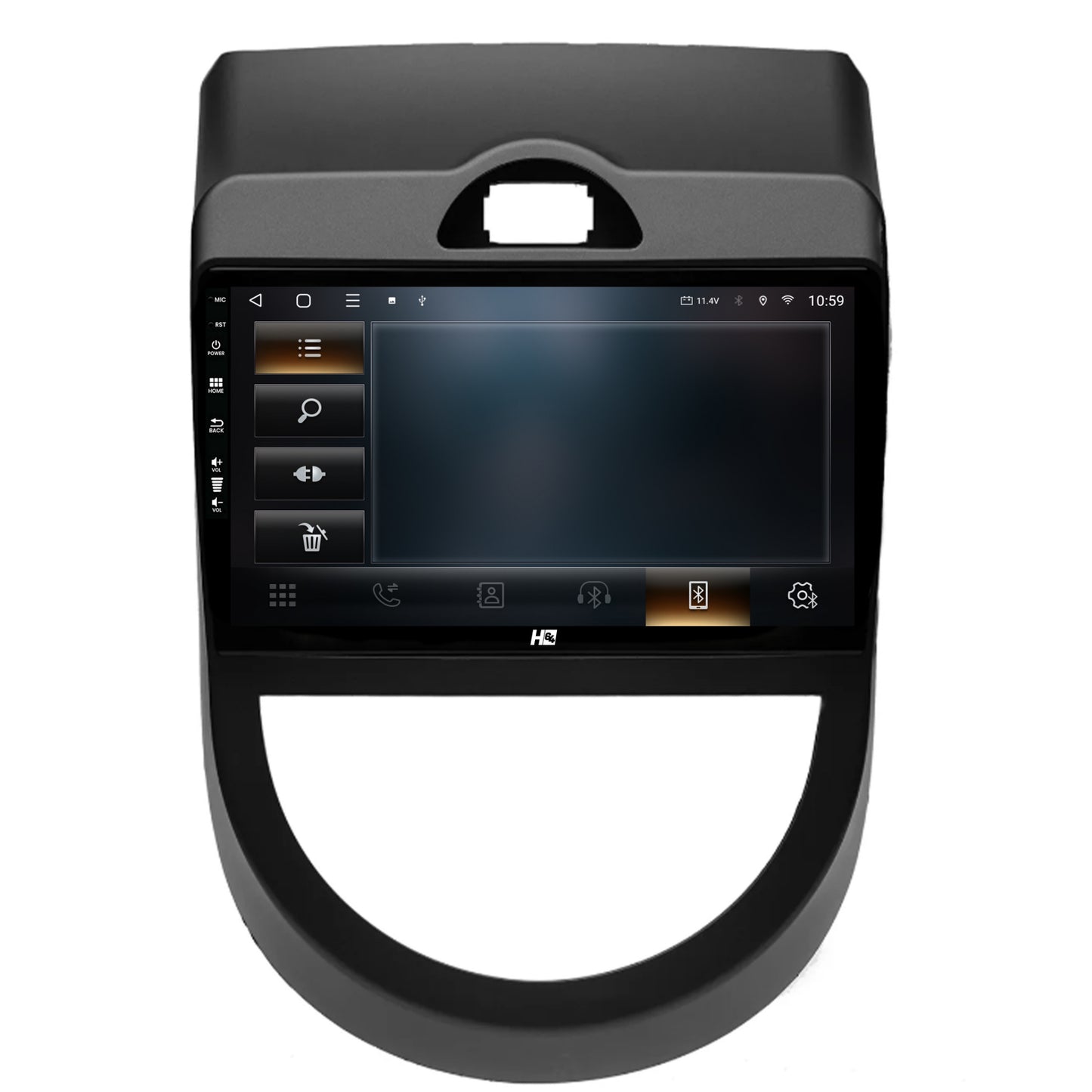 Navigatie HUB64 Kia Soul (2009-2013), 2GB RAM, Android, GPS, Wi-FI, Carplay, Android Auto, USB, Bluetooth, Radio, Waze, Touchscreen, 9 inch