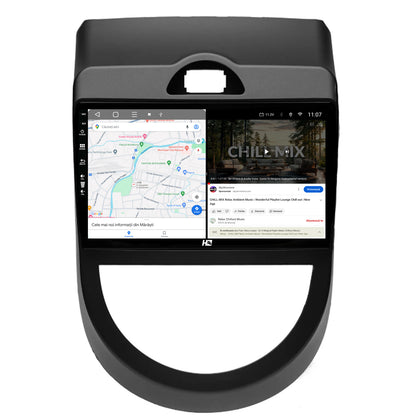 Navigatie HUB64 Kia Soul (2009-2013), 4GB RAM, Android, Octacore, Slot Sim 4G, DSP, GPS, Wi-FI, Carplay, Android Auto, USB, Bluetooth, Waze, Touchscreen, 9 inch