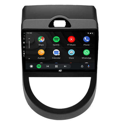 Navigatie HUB64 Kia Soul (2009-2013), 4GB RAM, Android, Quadcore, DSP, GPS, Wi-FI, Carplay, Android Auto, USB, Bluetooth, Waze, Touchscreen, 9 inch
