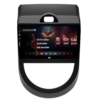 Navigatie HUB64 Kia Soul (2009-2013), 6GB RAM, Android, Octacore, Slot Sim 4G, DSP, GPS, Wi-FI, Carplay, Android Auto, USB, Bluetooth, Waze, Touchscreen, 9 Inch