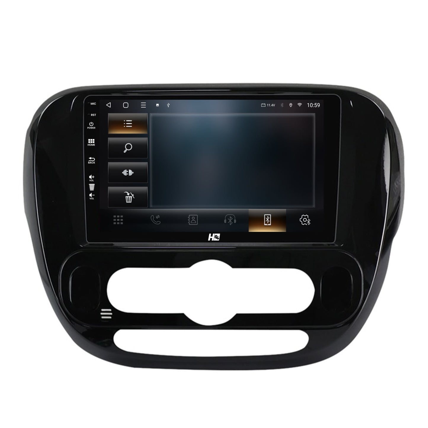 Navigatie HUB64 Kia Soul (2014-2019), 2GB RAM, Android, GPS, Wi-FI, Carplay, Android Auto, USB, Bluetooth, Radio, Waze, Touchscreen, 9 Inch