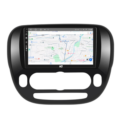 Navigatie HUB64 Kia Soul (2014-2019), 2GB RAM, Android, GPS, Wi-FI, Carplay, Android Auto, USB, Bluetooth, Radio, Waze, Touchscreen, 9 Inch
