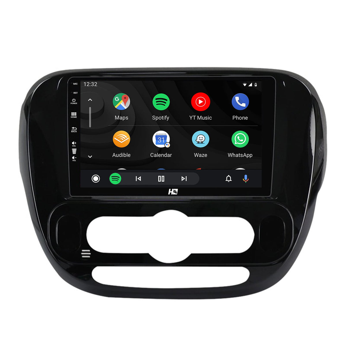 Navigatie HUB64 Kia Soul (2014-2019), 4GB RAM, Android, Quadcore, DSP, GPS, Wi-FI, Carplay, Android Auto, USB, Bluetooth, Waze, Touchscreen, 9 inch