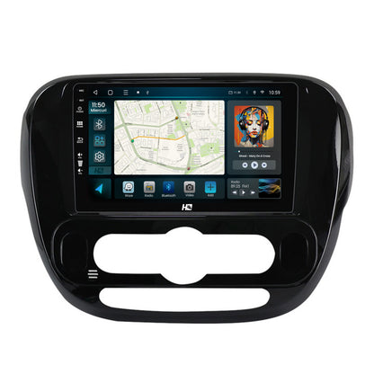 Navigatie HUB64 Kia Soul (2014-2019), 6GB RAM, Android, Octacore, Slot Sim 4G, DSP, GPS, Wi-FI, Carplay, Android Auto, USB, Bluetooth, Waze, Touchscreen, 9 Inch