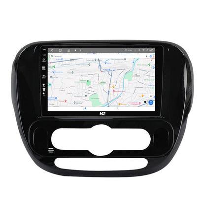 Navigatie HUB64 Kia Soul (2014-2019), 8GB RAM, Android, Octacore, Slot Sim 4G, DSP, GPS, Wi-FI, Carplay, Android Auto, USB, Bluetooth, Waze, Touchscreen, 9 Inch