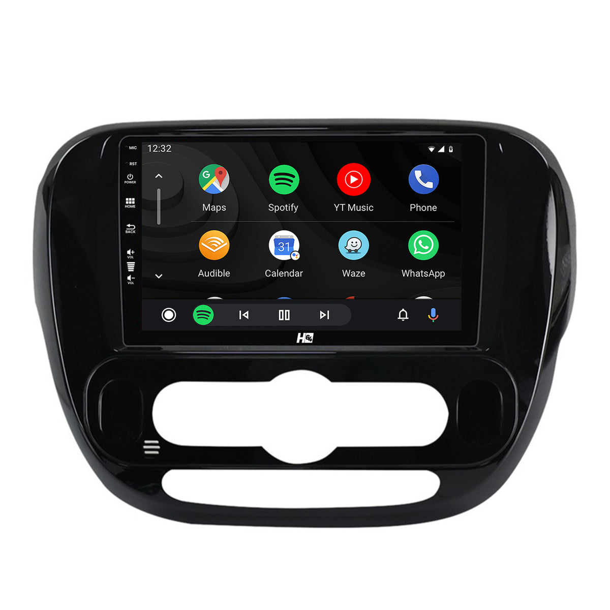 Navigatie HUB64 Kia Soul (2014-2019), 8GB RAM, Android, Octacore, Slot Sim 4G, DSP, GPS, Wi-FI, Carplay, Android Auto, USB, Bluetooth, Waze, Touchscreen, 9 Inch