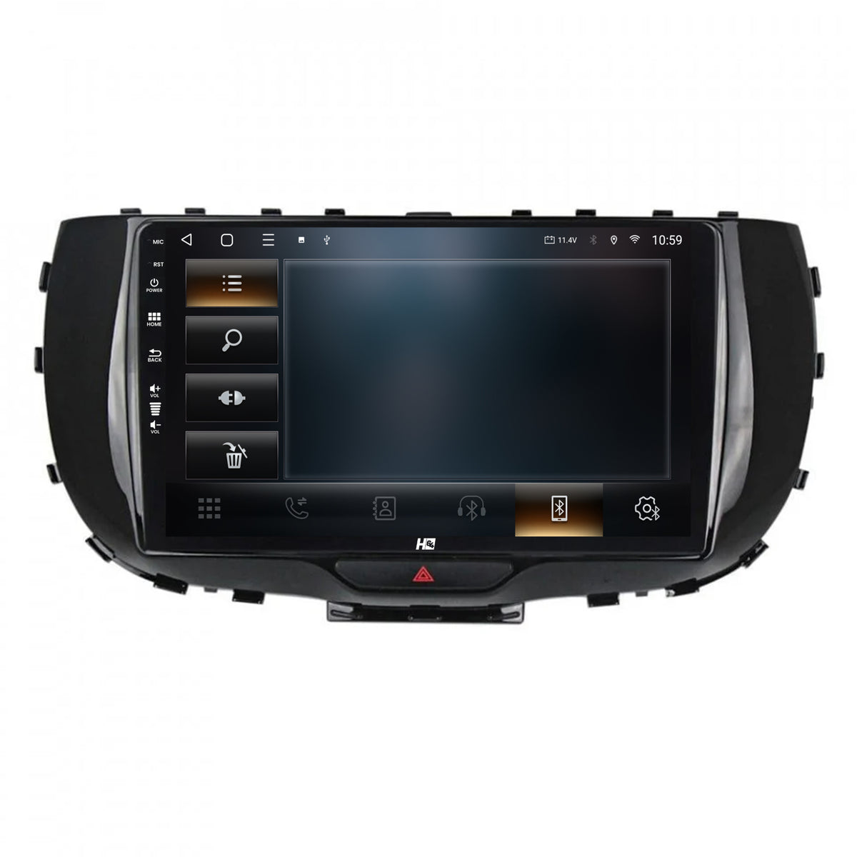 Navigatie HUB64 Kia Soul (2019+), 4GB RAM, Android, Quadcore, DSP, GPS, Wi-FI, Carplay, Android Auto, USB, Bluetooth, Waze, Touchscreen, 9 Inch