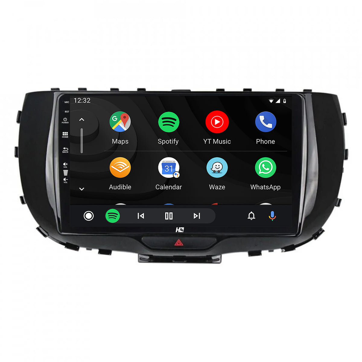 Navigatie HUB64 Kia Soul (2019+), 4GB RAM, Android, Quadcore, DSP, GPS, Wi-FI, Carplay, Android Auto, USB, Bluetooth, Waze, Touchscreen, 9 Inch