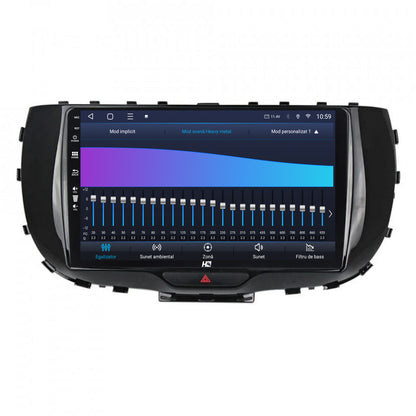 Navigatie HUB64 Kia Soul (2019+), 6GB RAM, Android, Octacore, Slot Sim 4G, DSP, GPS, Wi-FI, Carplay, Android Auto, USB, Bluetooth, Waze, Touchscreen, 9 Inch