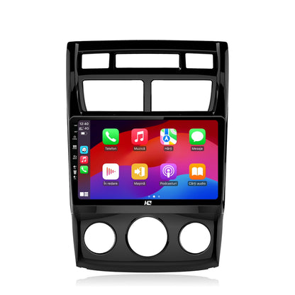 Navigatie HUB64 Kia Sportage (2005-2010) M/AC, 2GB RAM, Android, GPS, Wi-FI, Carplay, Android Auto, USB, Bluetooth, Radio, Waze, Touchscreen, 9 inch