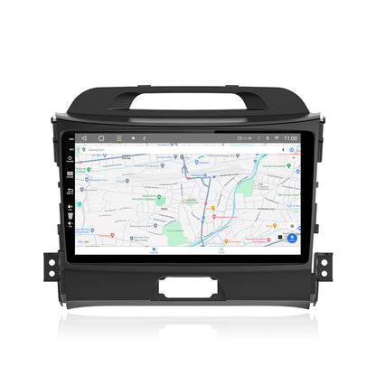 Navigatie HUB64 Kia Sportage (2010-2016), 2GB RAM, Android, GPS, Wi-FI, Carplay, Android Auto, USB, Bluetooth, Radio, Waze, Touchscreen, 9 inch