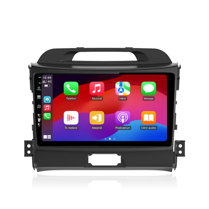 Navigatie HUB64 Kia Sportage (2010-2016), 2GB RAM, Android, GPS, Wi-FI, Carplay, Android Auto, USB, Bluetooth, Radio, Waze, Touchscreen, 9 inch