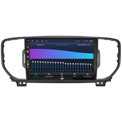 Navigatie HUB64 Kia Sportage (2016-2018), 2GB RAM, Android, GPS, Wi-FI, Carplay, Android Auto, USB, Bluetooth, Radio, Waze, Touchscreen, 9 Inch