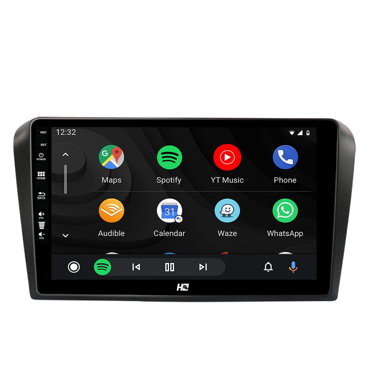 Navigatie HUB64 Mazda 3 (2003-2009), 4GB RAM, Android, Quadcore, DSP, GPS, Wi-FI, Carplay, Android Auto, USB, Bluetooth, Waze, Touchscreen, 9 inch