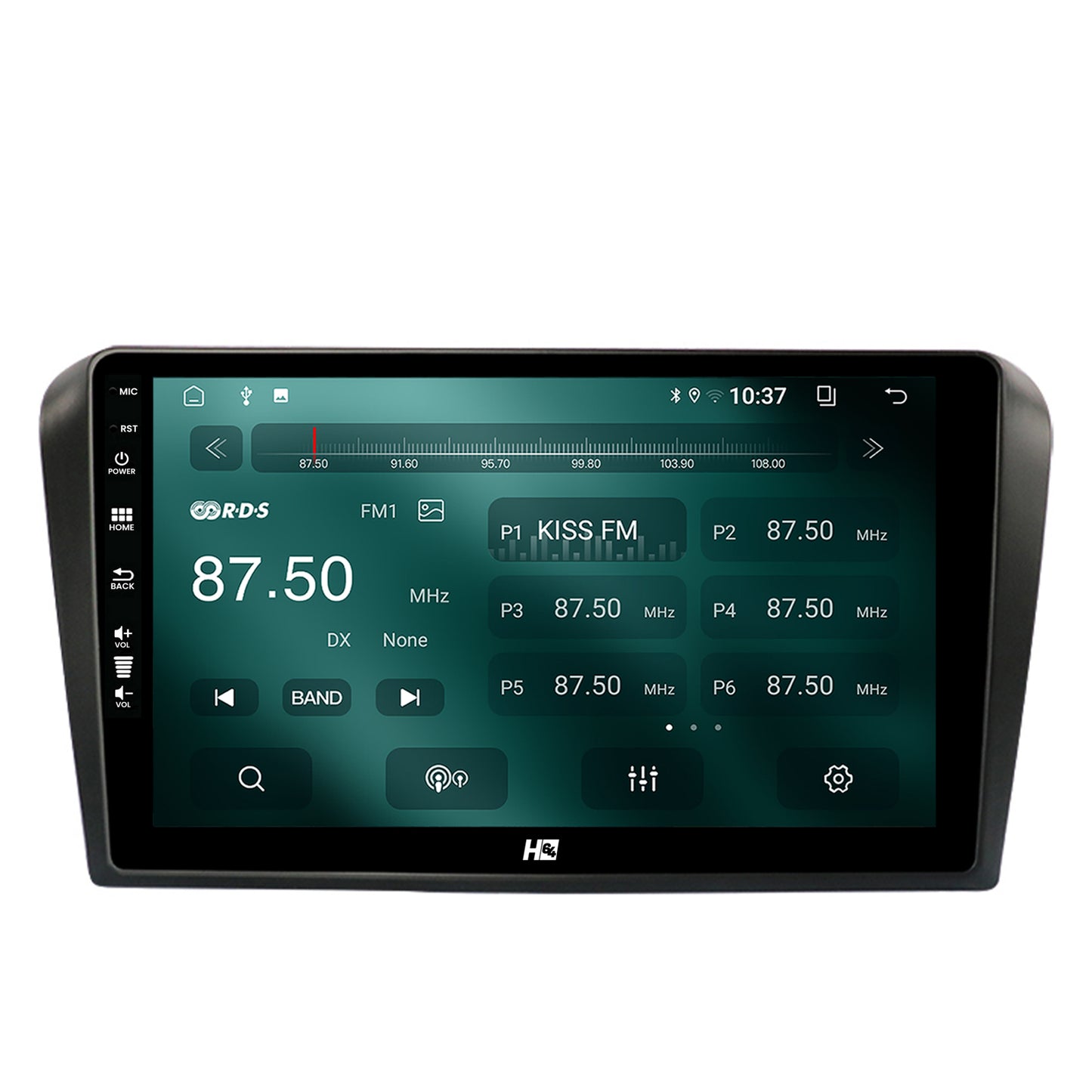 Navigatie HUB64 Mazda 3 (2003-2009), 2GB RAM, Android, GPS, Wi-FI, Carplay, Android Auto, USB, Bluetooth, Radio, Waze, Touchscreen, 9 inch