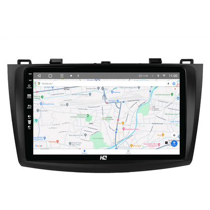 Navigatie HUB64 Mazda 3 (2009-2013), 2GB RAM, Android, GPS, Wi-FI, Carplay, Android Auto, USB, Bluetooth, Radio, Waze, Touchscreen, 9 inch
