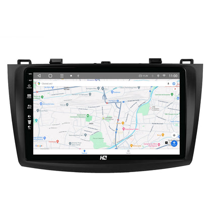 Navigatie HUB64 Mazda 3 (2009-2013), 4GB RAM, Android, Quadcore, DSP, GPS, Wi-FI, Carplay, Android Auto, USB, Bluetooth, Waze, Touchscreen, 9 inch