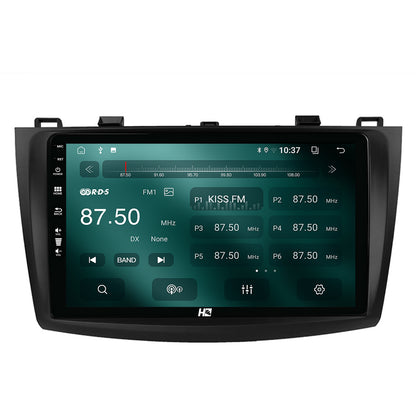 Navigatie HUB64 Mazda 3 (2009-2013), 2GB RAM, Android, GPS, Wi-FI, Carplay, Android Auto, USB, Bluetooth, Radio, Waze, Touchscreen, 9 inch