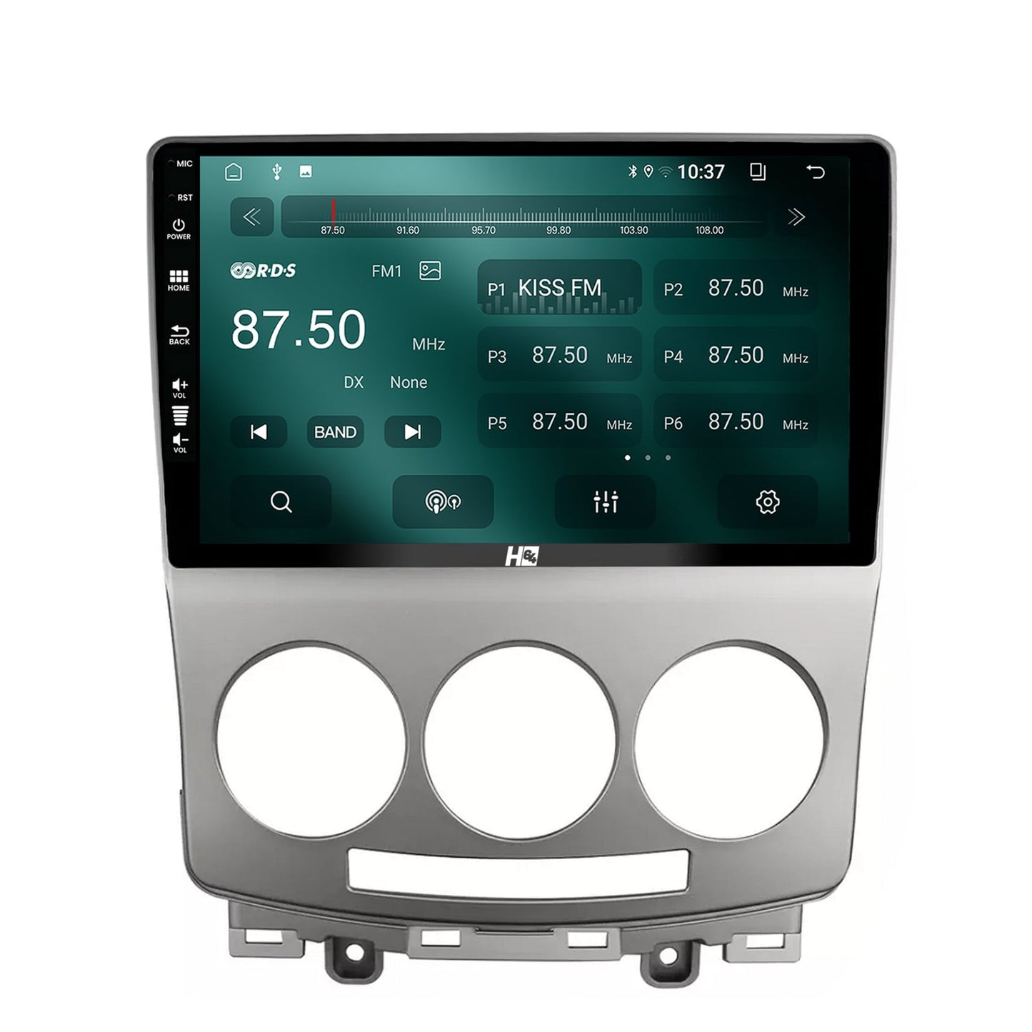 Navigatie HUB64 Mazda 5 (2005-2010), 2GB RAM, Android, GPS, Wi-FI, Carplay, Android Auto, USB, Bluetooth, Radio, Waze, Touchscreen, 9 inch