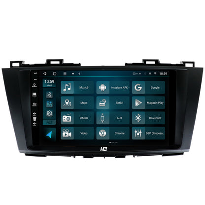 Navigatie HUB64 Mazda 5 (2010-2015), 2GB RAM, Android, GPS, Wi-FI, Carplay, Android Auto, USB, Bluetooth, Radio, Waze, Touchscreen, 9 inch