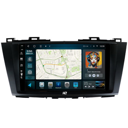 Navigatie HUB64 Mazda 5 (2010-2015), 2GB RAM, Android, GPS, Wi-FI, Carplay, Android Auto, USB, Bluetooth, Radio, Waze, Touchscreen, 9 inch