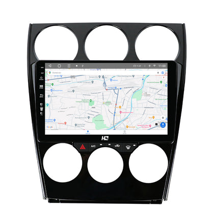 Navigatie HUB64 Mazda 6 (2002-2008), 4GB RAM, Android, Octacore, Slot Sim 4G, DSP, GPS, Wi-FI, Carplay, Android Auto, USB, Bluetooth, Waze, Touchscreen, 9 inch