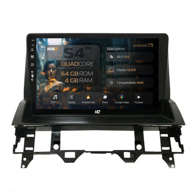 Navigatie HUB64 Mazda 6 (2002-2008), 4GB RAM, Android, Quadcore, DSP, GPS, Wi-FI, Carplay, Android Auto, USB, Bluetooth, Waze, Touchscreen, 10.1 inch