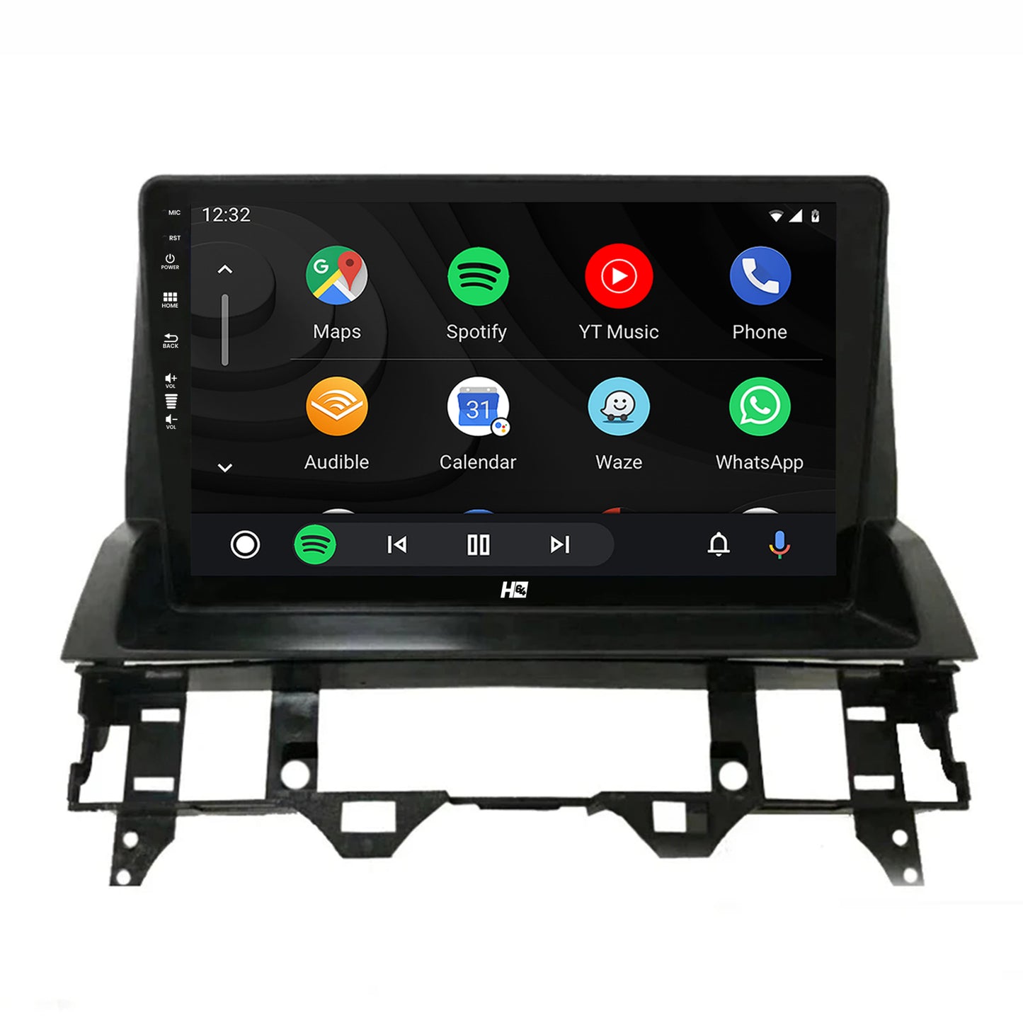 Navigatie HUB64 Mazda 6 (2002-2008), 8GB RAM, Android, Octacore, Slot Sim 4G, DSP, GPS, Wi-FI, Carplay, Android Auto, USB, Bluetooth, Waze, Touchscreen, 10 Inch