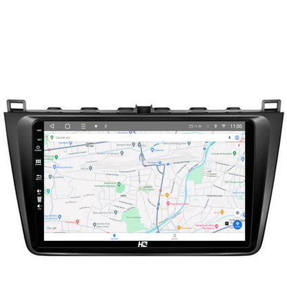 Navigatie HUB64 Mazda 6 (2008-2013), 4GB RAM, Android, Quadcore, DSP, GPS, Wi-FI, Carplay, Android Auto, USB, Bluetooth, Waze, Touchscreen, 9 inch