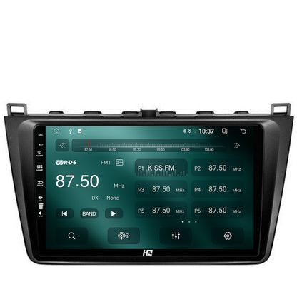 Navigatie HUB64 Mazda 6 (2008-2013), 2GB RAM, Android, GPS, Wi-FI, Carplay, Android Auto, USB, Bluetooth, Radio, Waze, Touchscreen, 9 inch