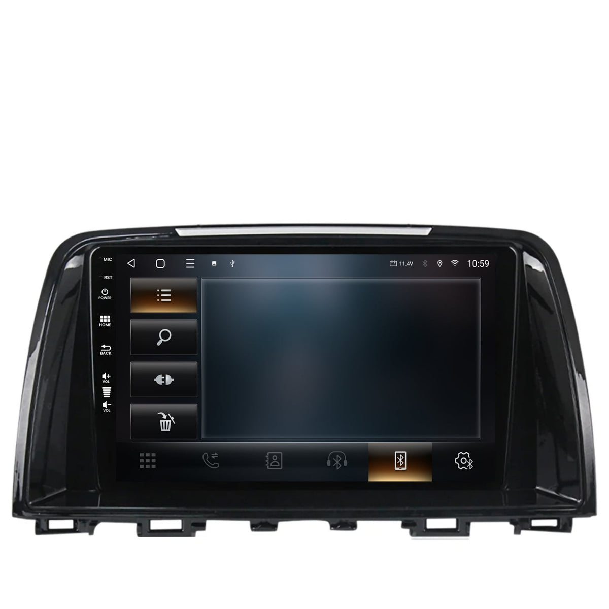 Navigatie HUB64 Mazda 6 (2013-2015), 4GB RAM, Android, Quadcore, DSP, GPS, Wi-FI, Carplay, Android Auto, USB, Bluetooth, Waze, Touchscreen, 9 inch